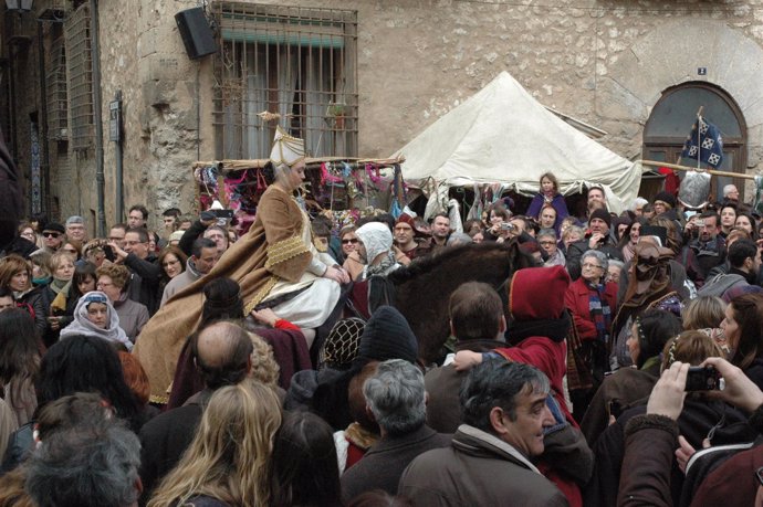 Celebración de las Bodas de Isabel de Segura en Teruel