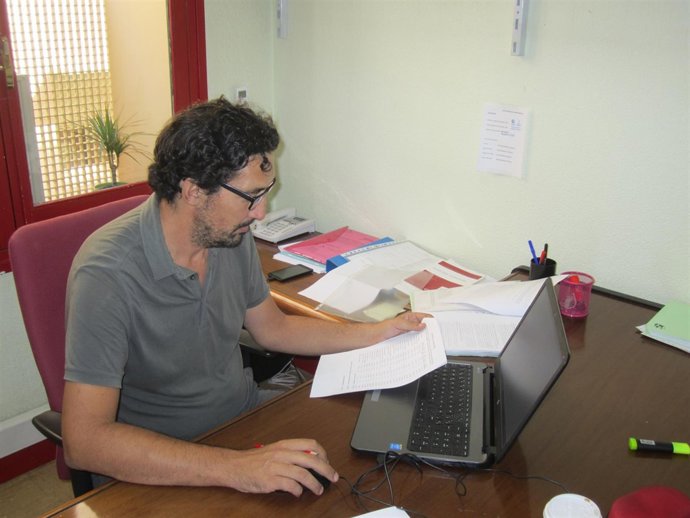 El concejal de Ahora Murcia, Luis Bermejo