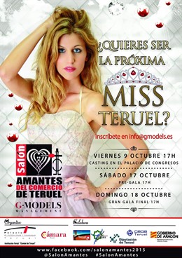 Cartel de Miss Teruel