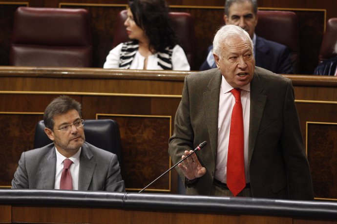 José Manuel García-Margallo en el Congreso