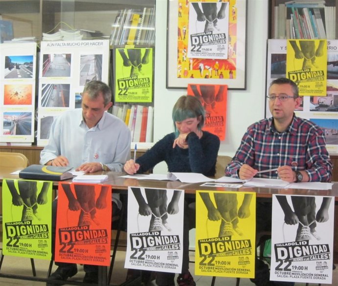 Presentación de las Marchas de la Dignidad