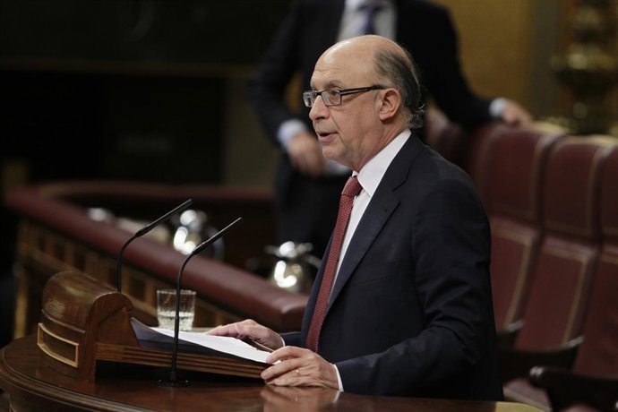 Cristóbal Montoro en el Congreso