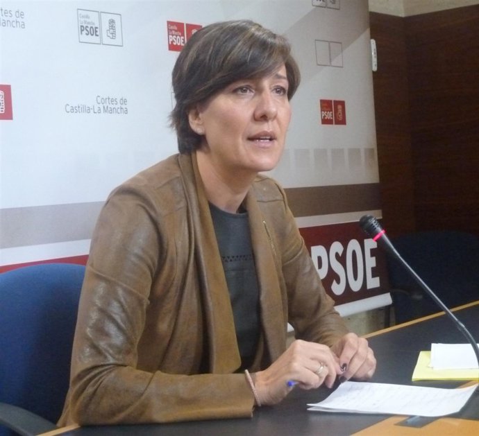 Blanca Fernández, portavoz del PSOE en las Cortes de C-LM