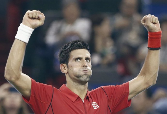 Novak Djokovic en Shanghai