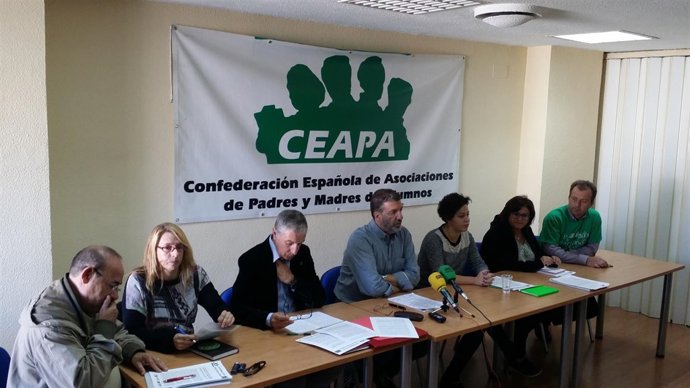 Portavoces de la Plataforma por la Escuela Pública