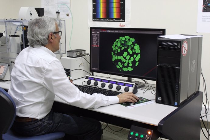 Microscopio confocal de la Universidad de Oviedo