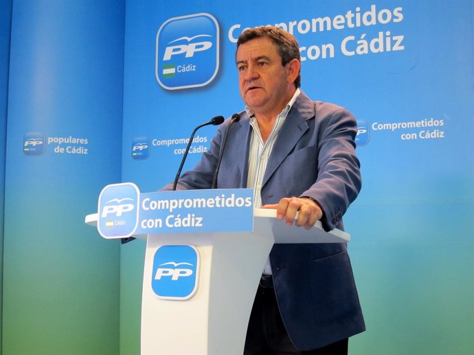 José Loaiza, portavoz del PP en la Diputación de Cádiz