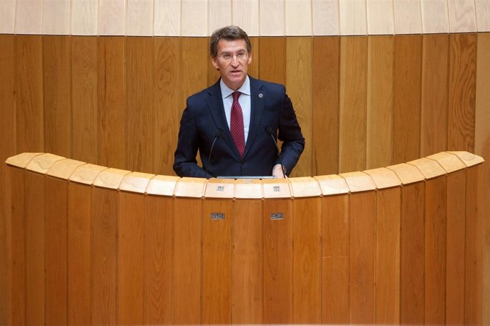 Feijóo en el Debate sobre el Estado de la Autonomía de 2015