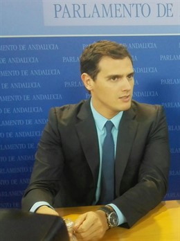 Albert Rivera, hoy ante los medios
