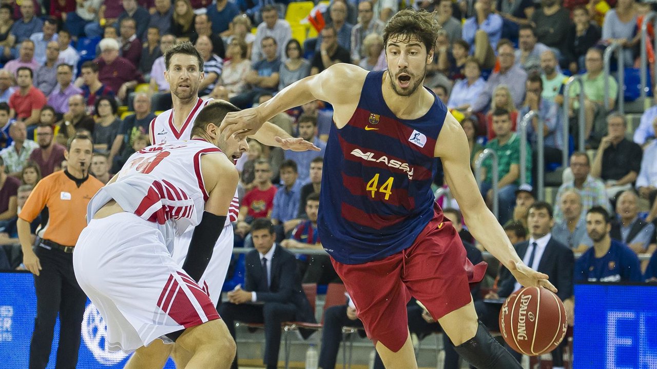 Ante Tomic en el Barcelona - CAI Zaragoza