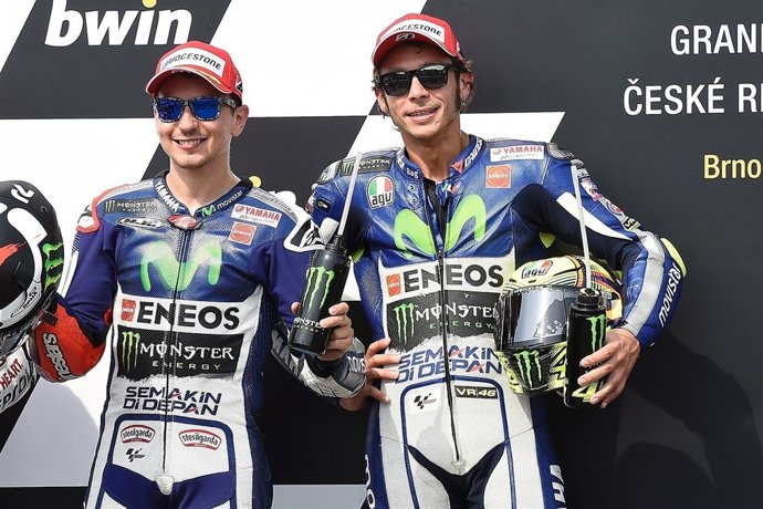 Jorge Lorenzo , Valentino Rossi, MotoGP R.Checa,2015