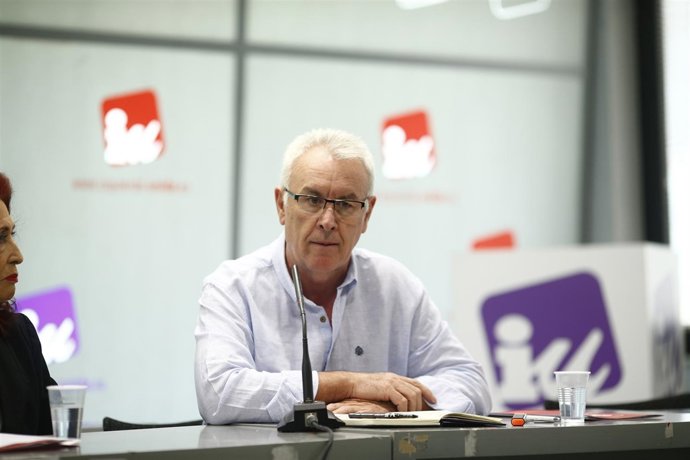 Ruedad de prensa de Cayo Lara