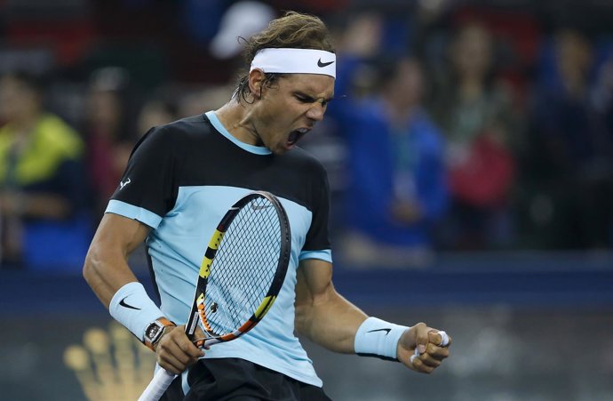 Rafael Nadal en Shanghai