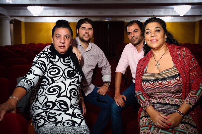Tía Juana 'La del Pipa' y Tomasa 'La Macanita' en  los Jueves Flamencos