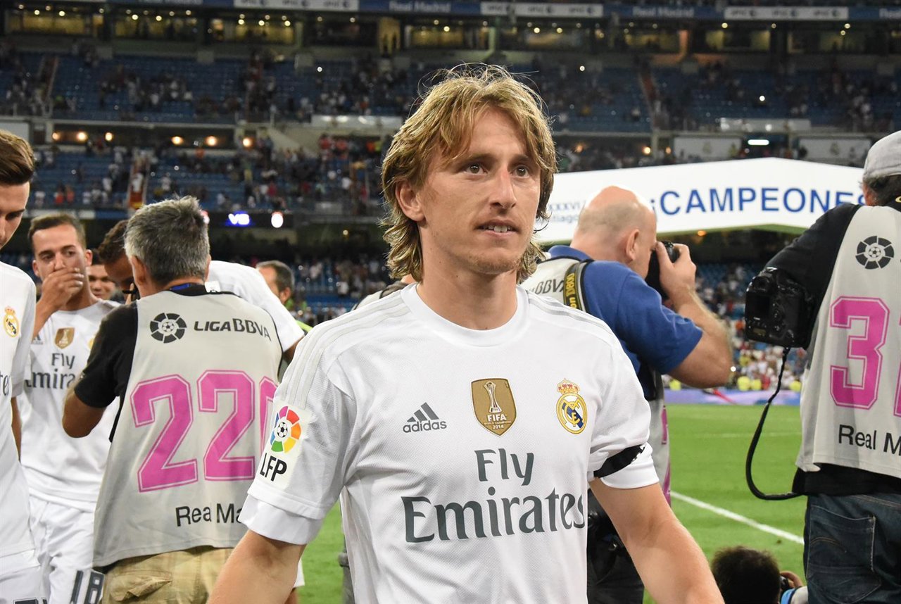 Luca Modric,m Trofeo Santiago Bernabéu 2015( R.Madrid-Galatasaray)