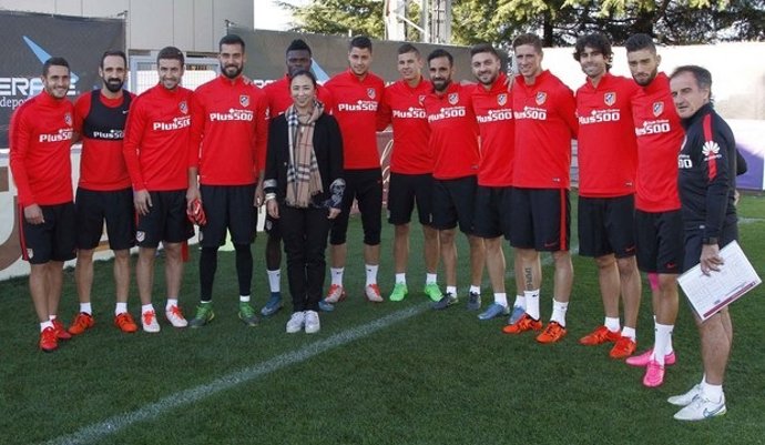 El Atlético de Madrid reconoce el oro europeo de Yanfei Shen