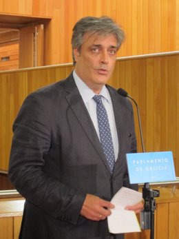 Pedro Puy en el Parlamento de Galicia