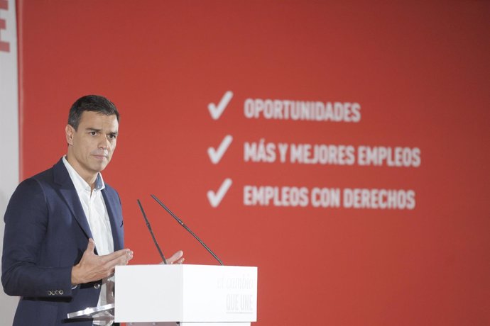 Pedro Sánchez presenta sus propuestas en materia de Empleo