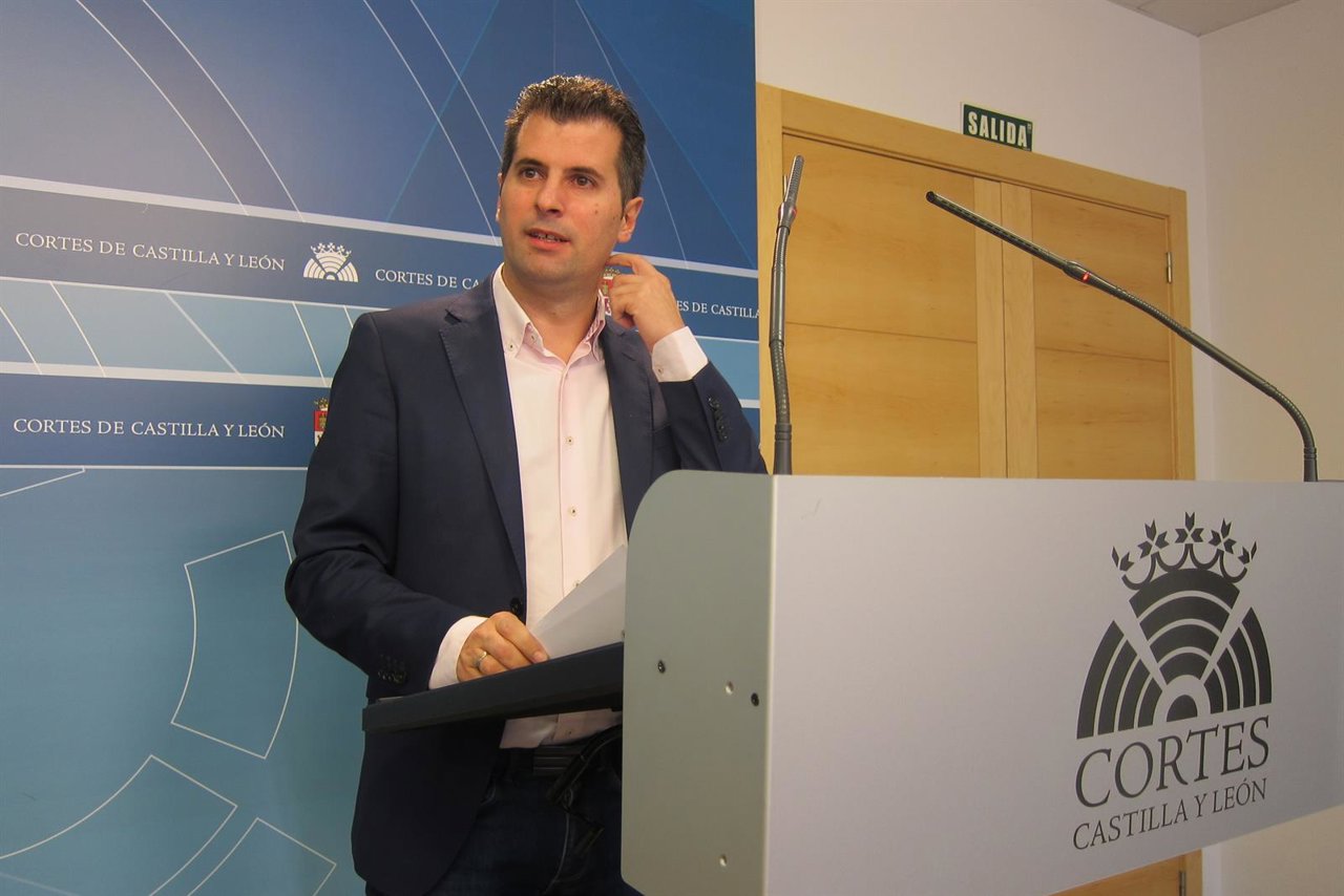 Luis Tudenca, portavoz del PSCyL en las Cortes. 