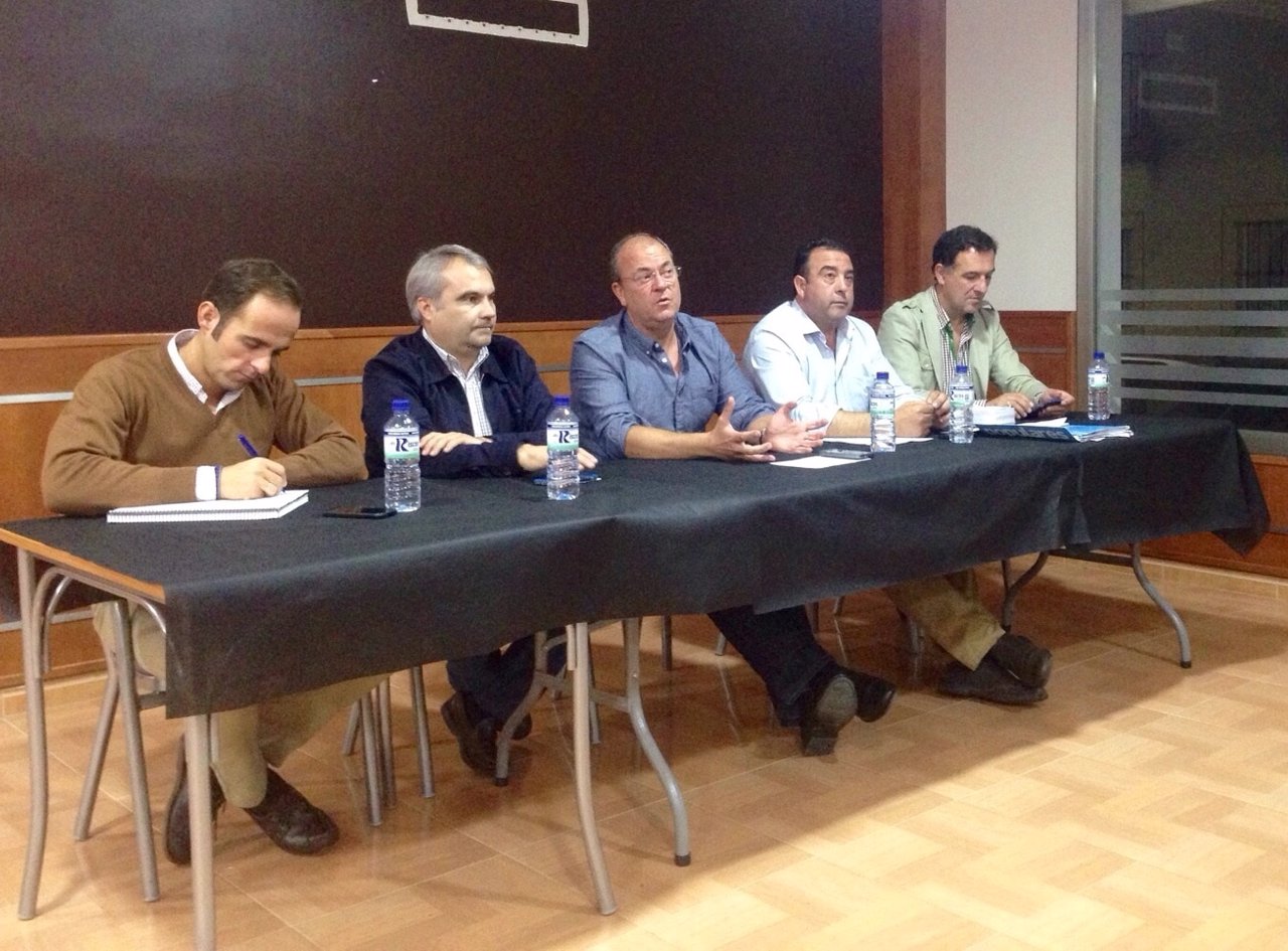 Monago en un encuentro del PP en Valverde de Leganés