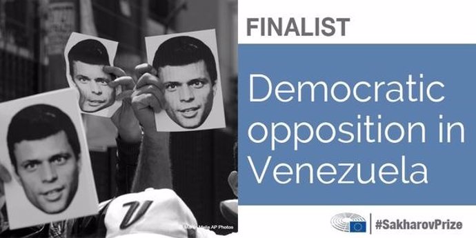 La oposición venezolana, finalista al premio Sajarov