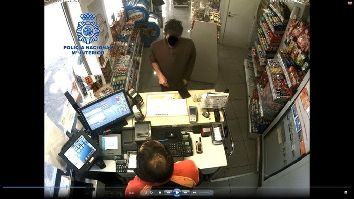 Detención de un atracador