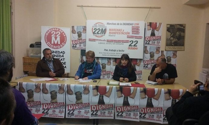Miembros del Comité de Las Marchas de la Dignidad