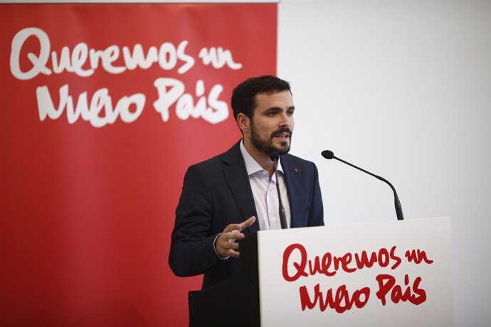 Alberto Garzón presenta su candidatura a las primarias de Ahora en Común