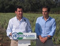 Moreno: El presupuesto de la Junta escenifica "el matrimonio" PSOE-C's