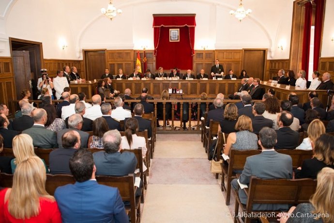 Imagen de la apertura del año judicial