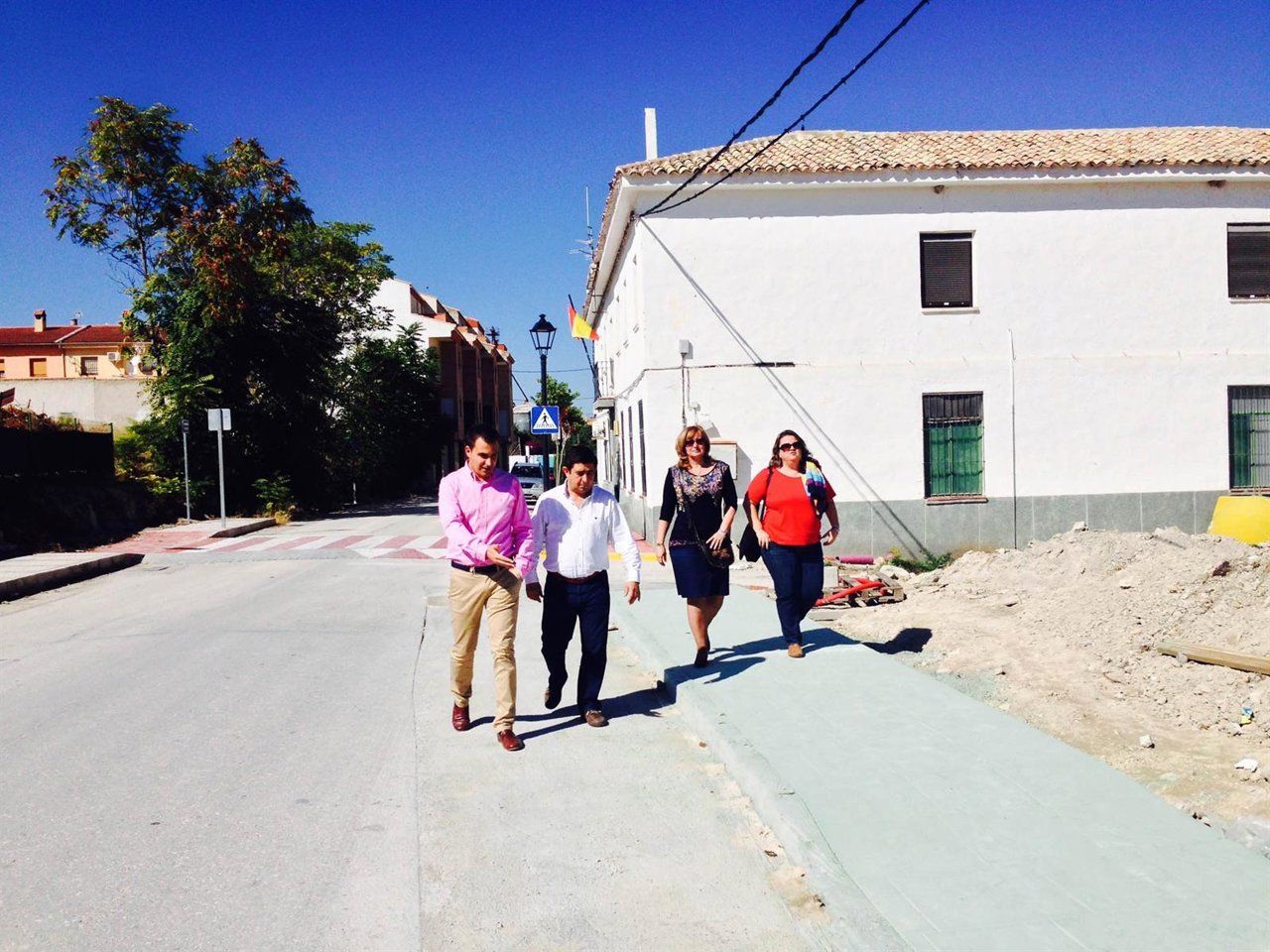 Visita de Francisco Reyes a Fuerte del Rey