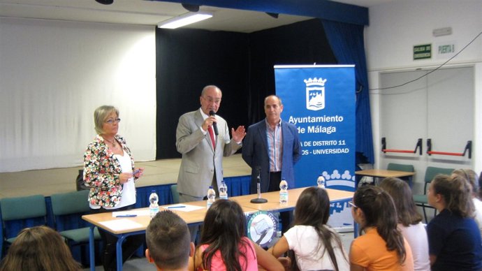 Teresa Porras y De la Torre en el CEIP María Zambrano