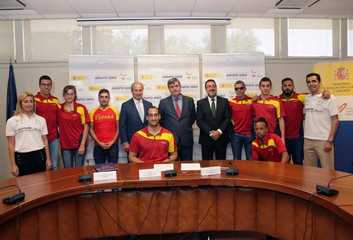 Acuerdo entre el Grupo Siro y el equipo paralímpico español