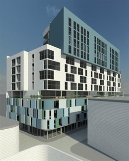 Un edificio diseñado con la tecnología de Gadsb