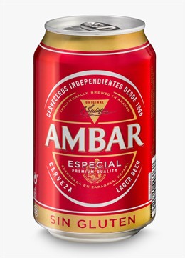 Cervezas Ambar lanza el formato en lata apta para celiacos
