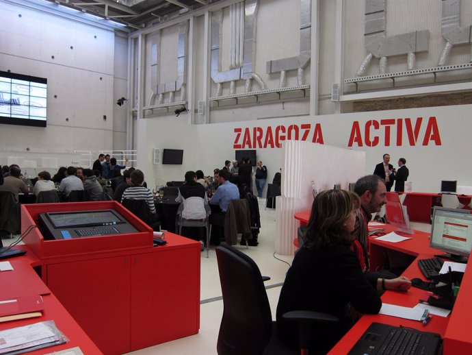 Sede De Zaragoza Activa, En La Azucarera De El Rabal, En Zaragoza