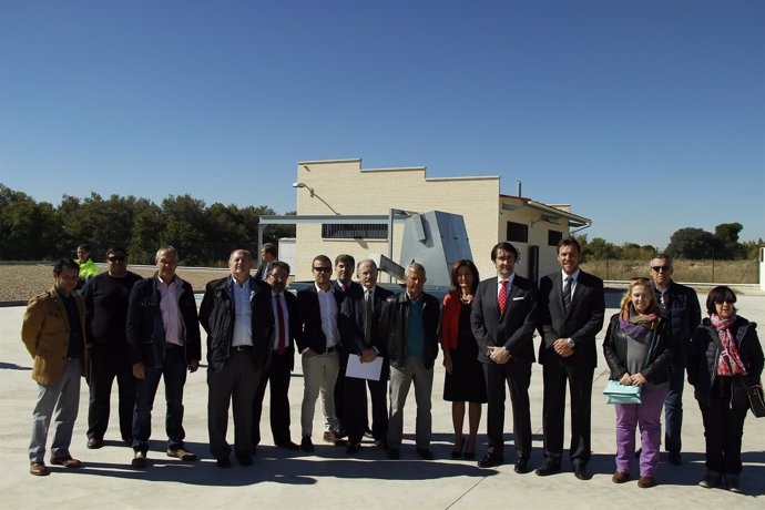 Inauguración de la nueva EDAR de Laguna de Duero (Valladolid)