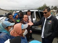 El presidente de Ecuador dice que Bolivia y Chile deben resolver sus diferencias por medios pacíficos