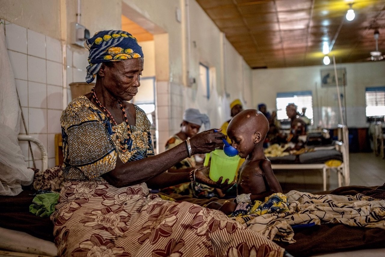 Proyecto contra la desnutrición de MSF en Níger