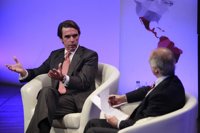 Aznar reivindica su Pacto del Majestic con CiU y acusa de "miopía" a quienes culpan al PP del independentismo