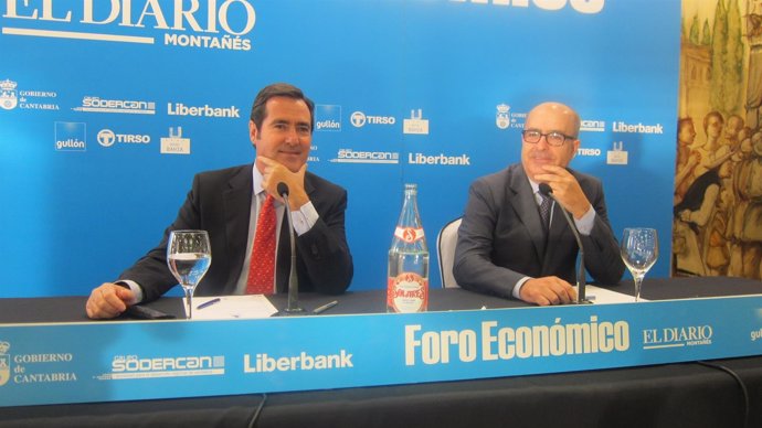 Antonio Garamendi en el Foro Económico de El Diario Montañés