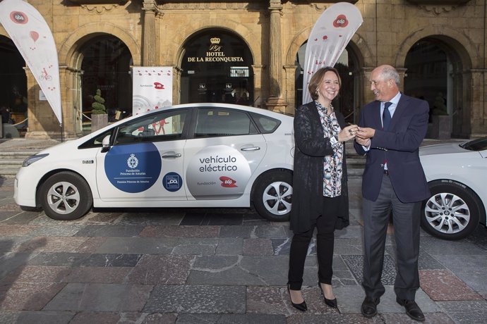 EDP cede vehículos eléctricos a la Fundación Princesa de Asturias