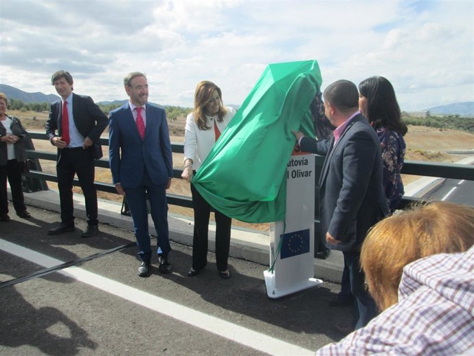 Inauguración de la variante de Mancha Real