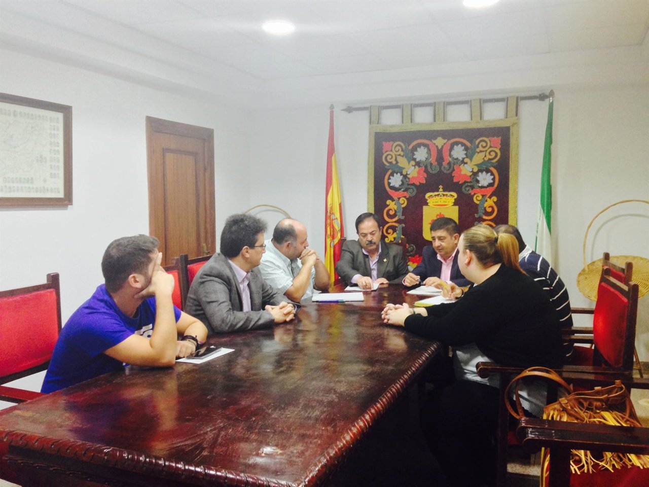 Francisco Reyes visita Jamilena