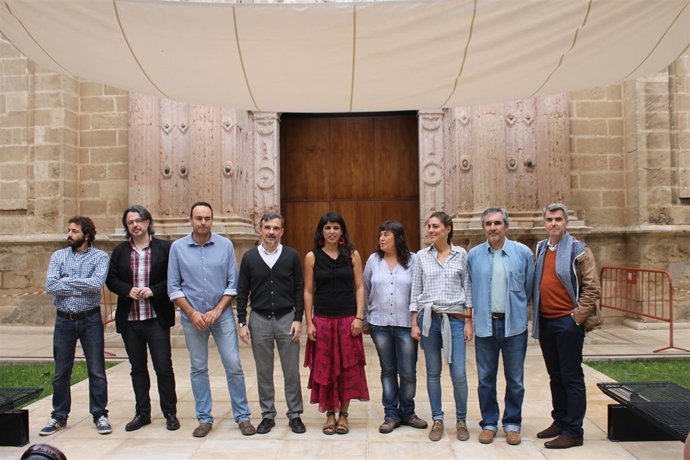 Parlamentarios de Podemos en Sevilla