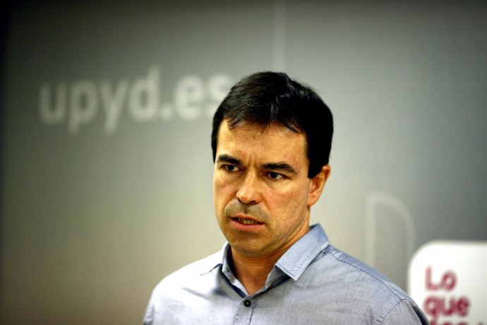 El portavoz nacional de UPYD, Andrés Herzog