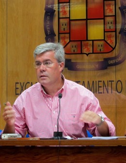 El alcalde de Jaén, José Enrique Fernández de Moya (PP).