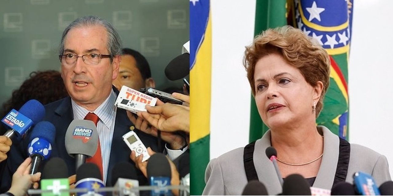 Dilma y Cunha