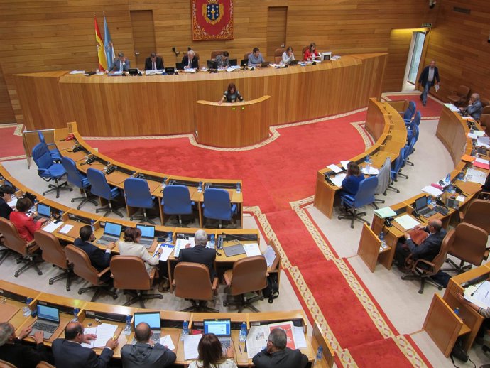 Pleno del Parlamento de Galicia