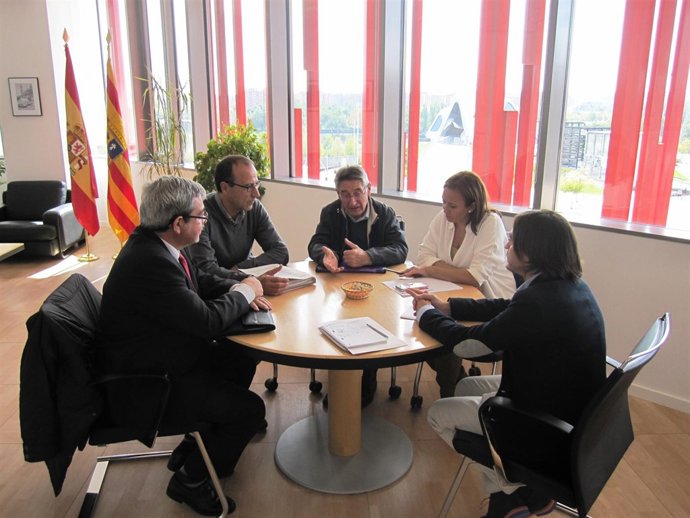 Reunión Gobierno de Aragón Arzobispado Barbastro sobre bienes